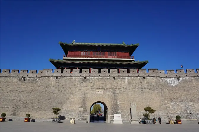 正定南城门长乐门 参考图 1